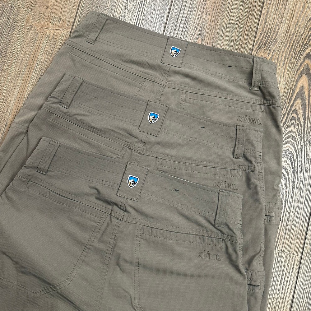 Kuhl Lot of 3 Silencr Kargo Short Men Size 30 Storm Khaki Hiking Cargo